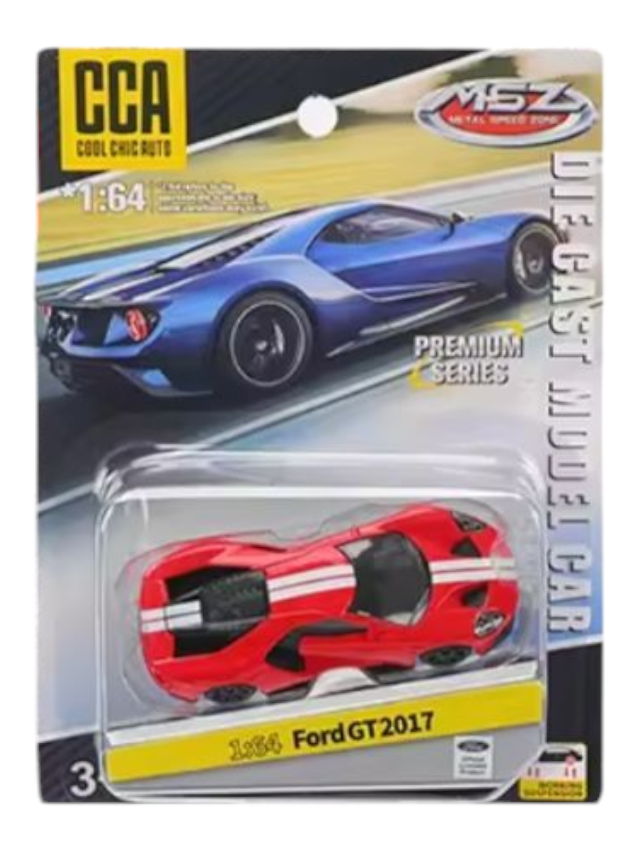 CCA Premium Series Ford GT 2017 1:64 Scale