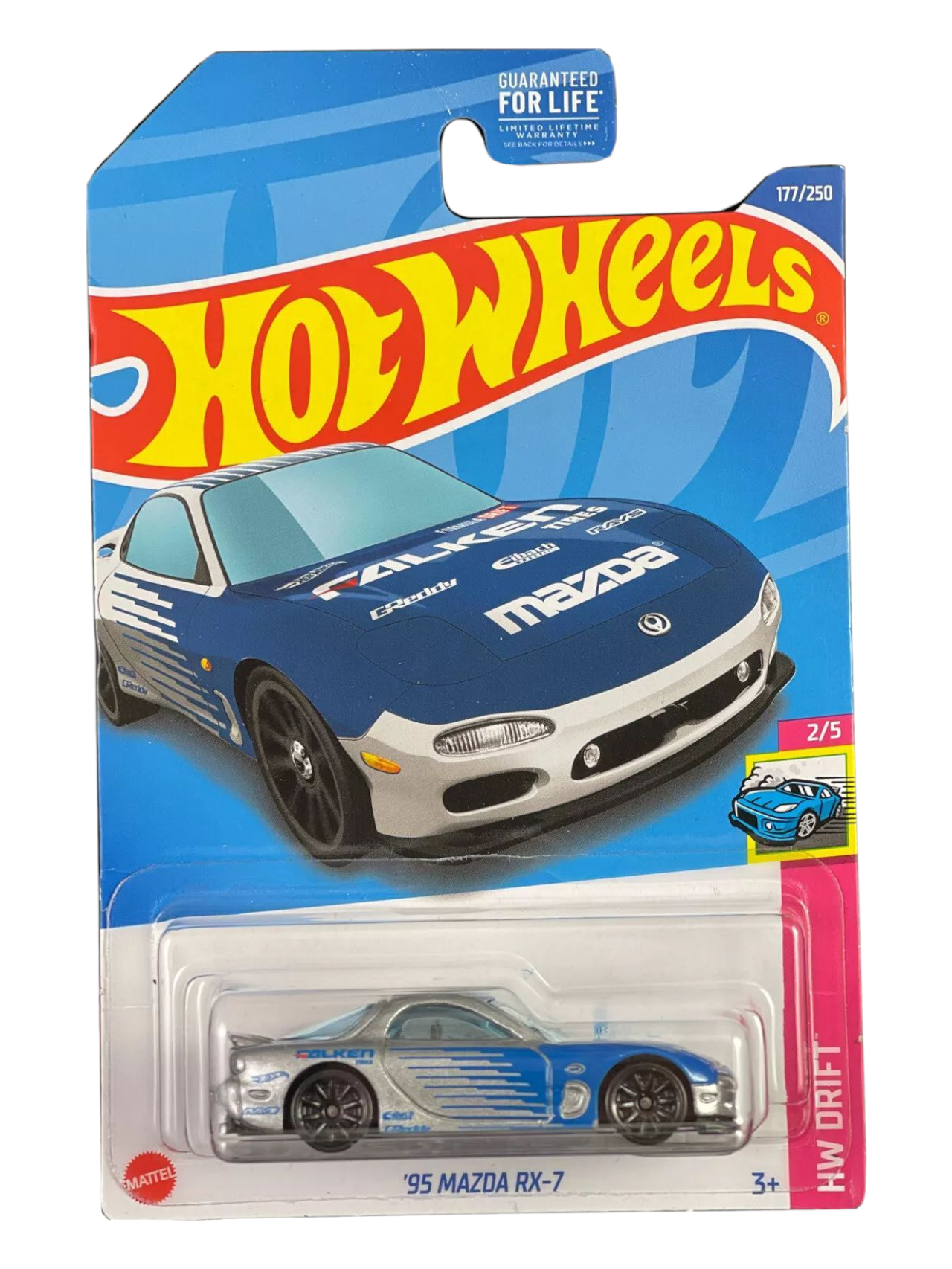 HotWheels 95 Mazda RX-7 Imported Mainline 1:64 Scale