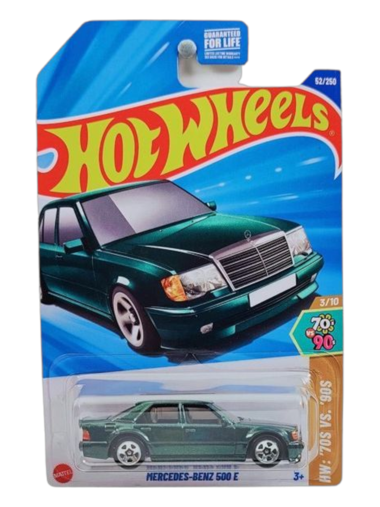 HotWheels Mercedes-Benz 500 E Imported Mainline 1:64 Scale