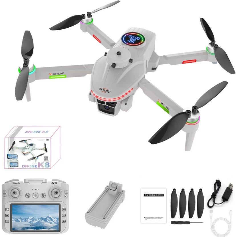 JJRC H139PRO HD Intelligent Aerospace Flight Control Digital 2.4G 4 Channel Dual Camera Obstacle Avoidance Brushless and Led Light Four-Axis RC Drone