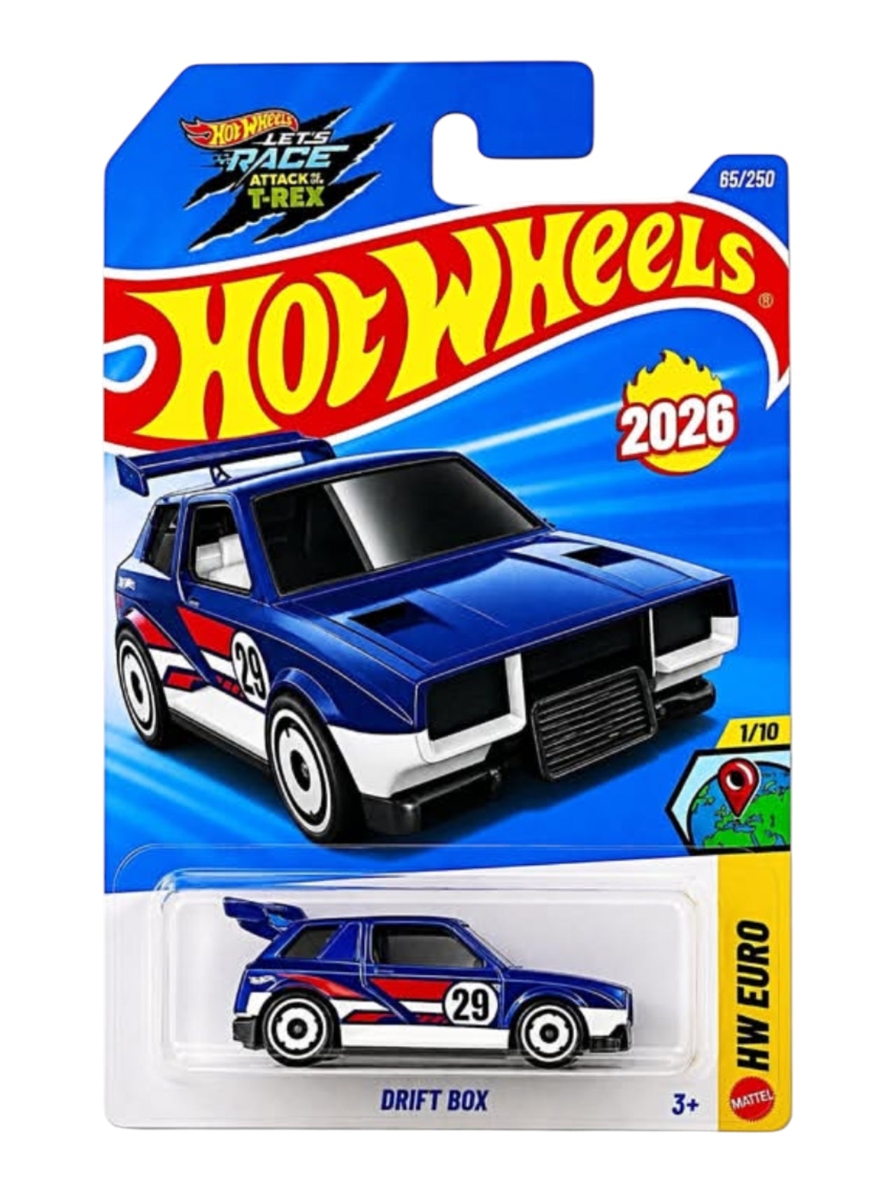 HotWheels Mainline "Drift Box" Imported Mainline 1:64 Scale