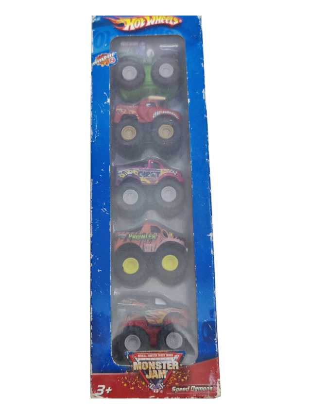 HotWheels Monster Jam Set of 5
