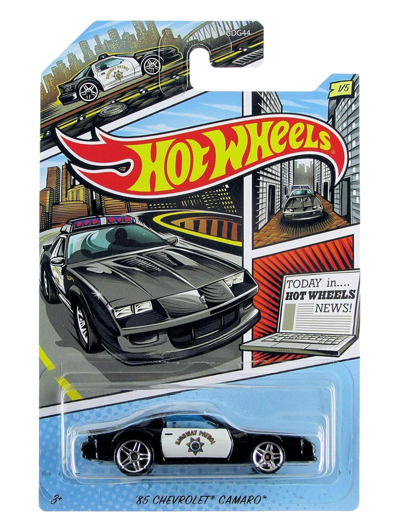 HotWheels 85 Chevrolet Camaro Imported Mainline Card Art 1:64 Scale