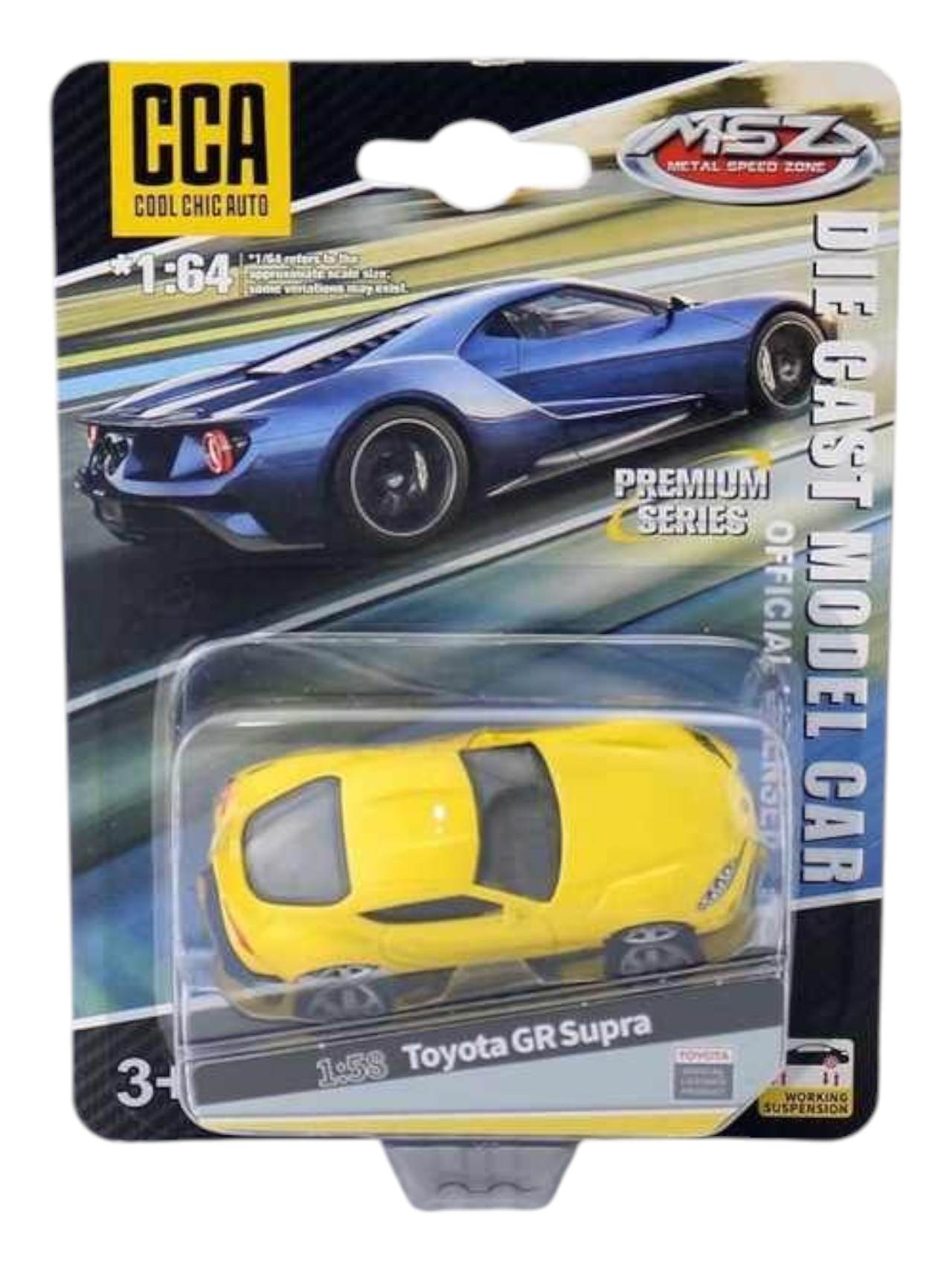 CCA Premium Series Toyota GR Supra 1:58 Scale