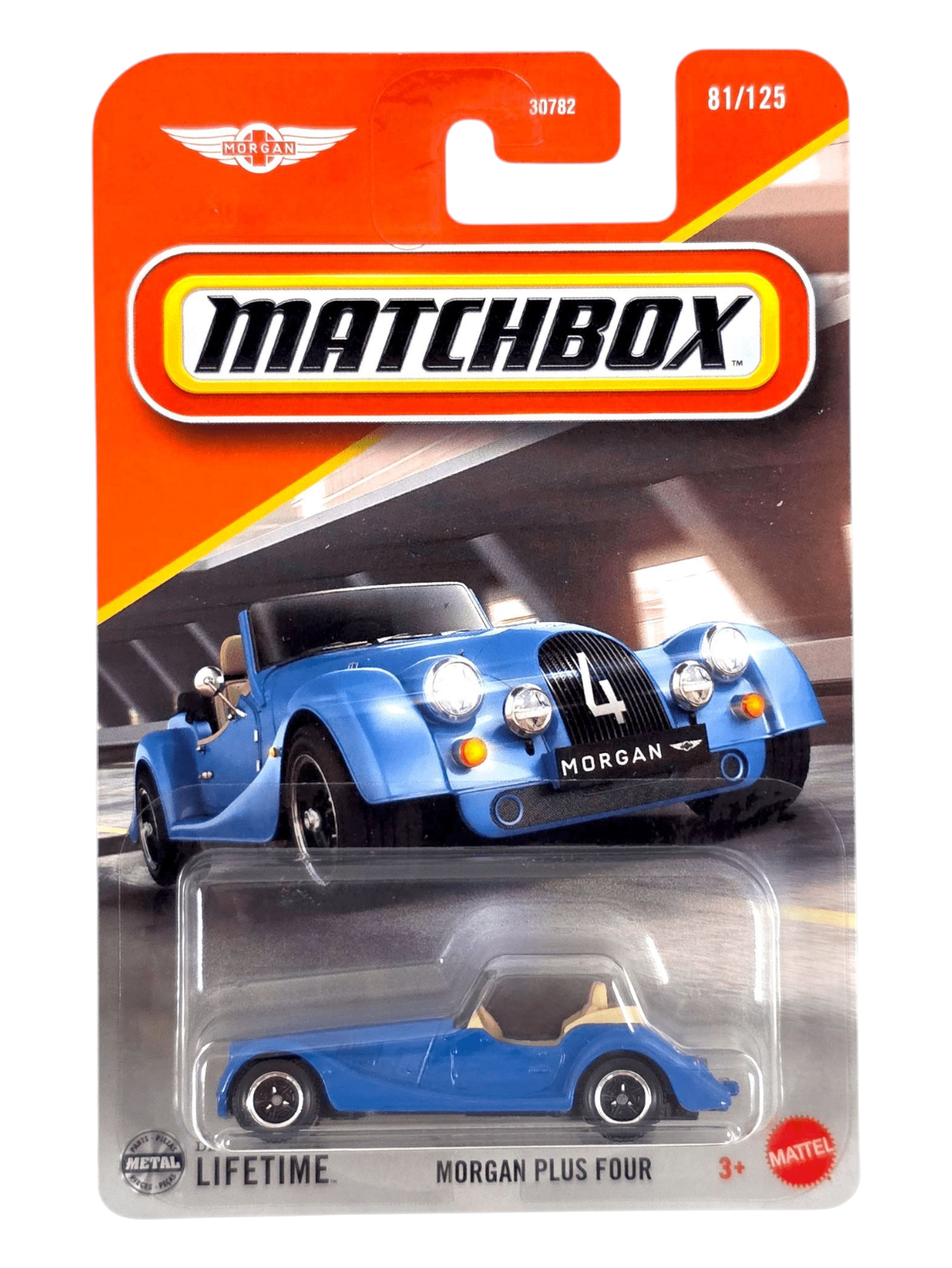 Matchbox Morgan Plus Four Imported Mainline 1:64 Scale