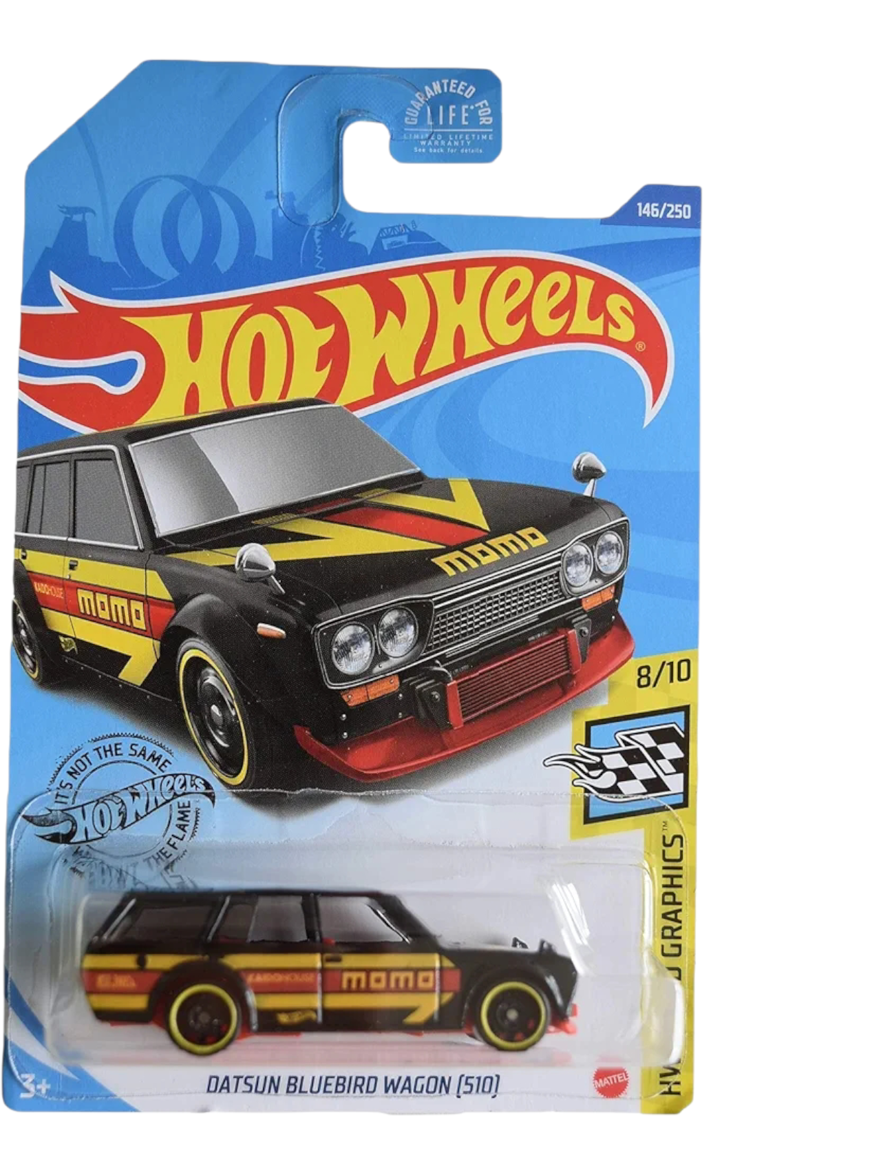 HotWheels Datsun Bluebird Wagon ( 510 ) Imported Mainline 1:64 Scale GHF35-D7C6
