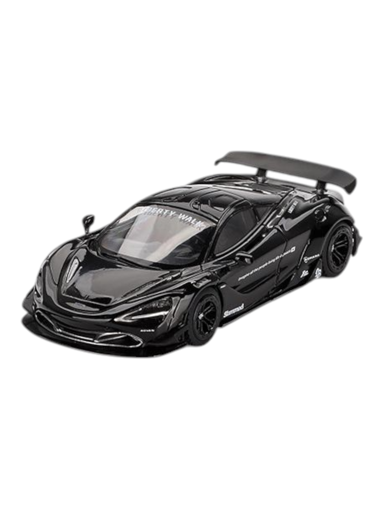 Mini GT Mclaren 720S LB Works (Black) 1:64 Scale