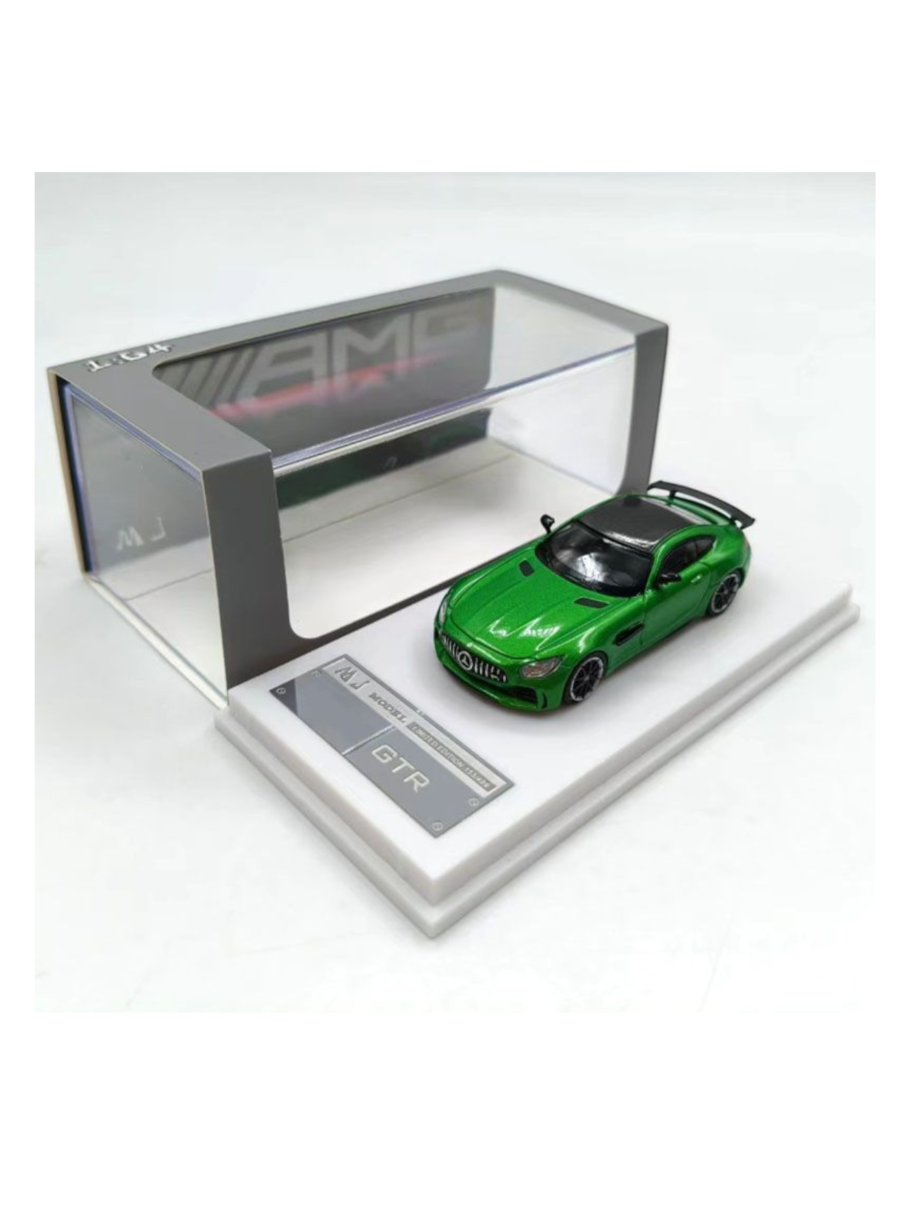 MJ Models AMG GTR Premium Diecast 1:64 Scale (With Acrylic Case)