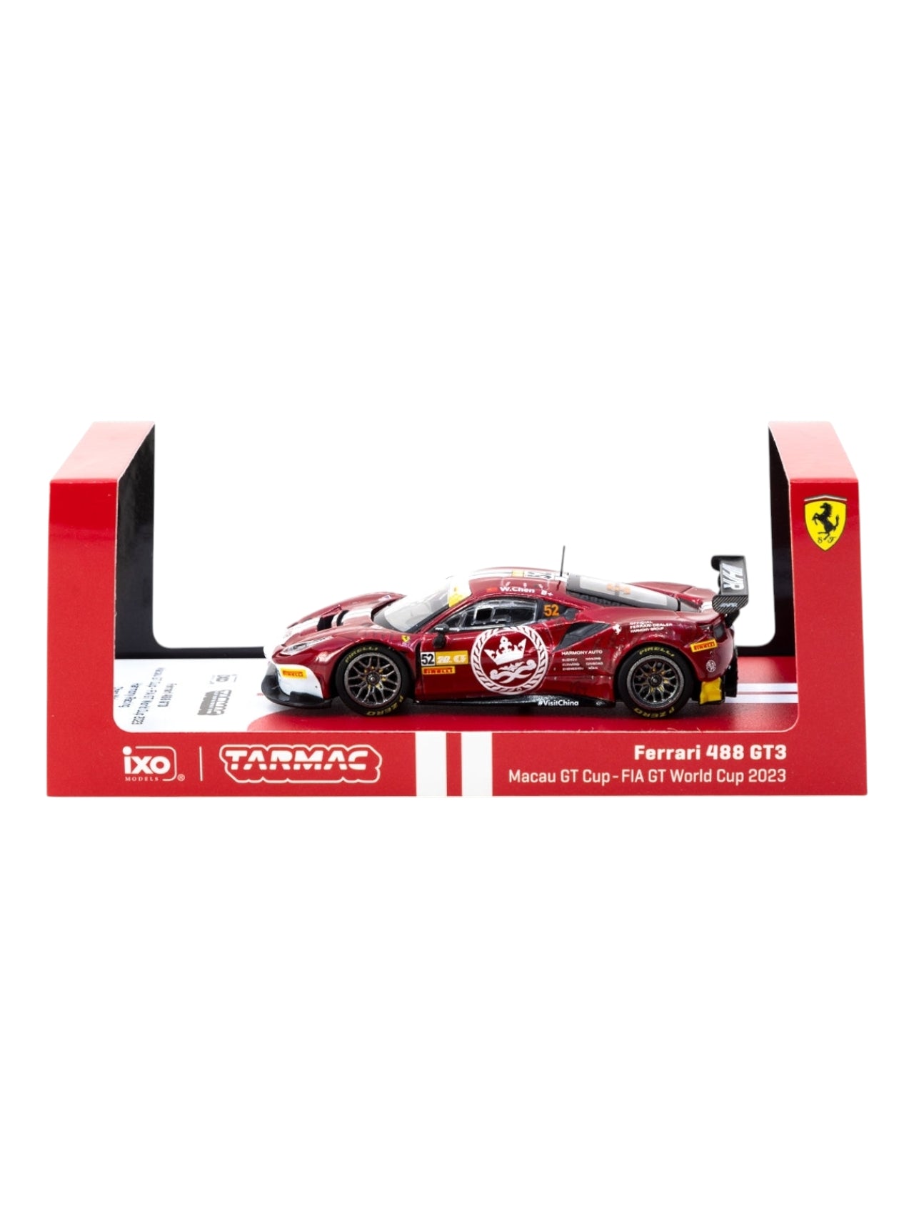 Tarmac works ferrari 488 gt3 1:64 Scale (with acrylic case) – Toy