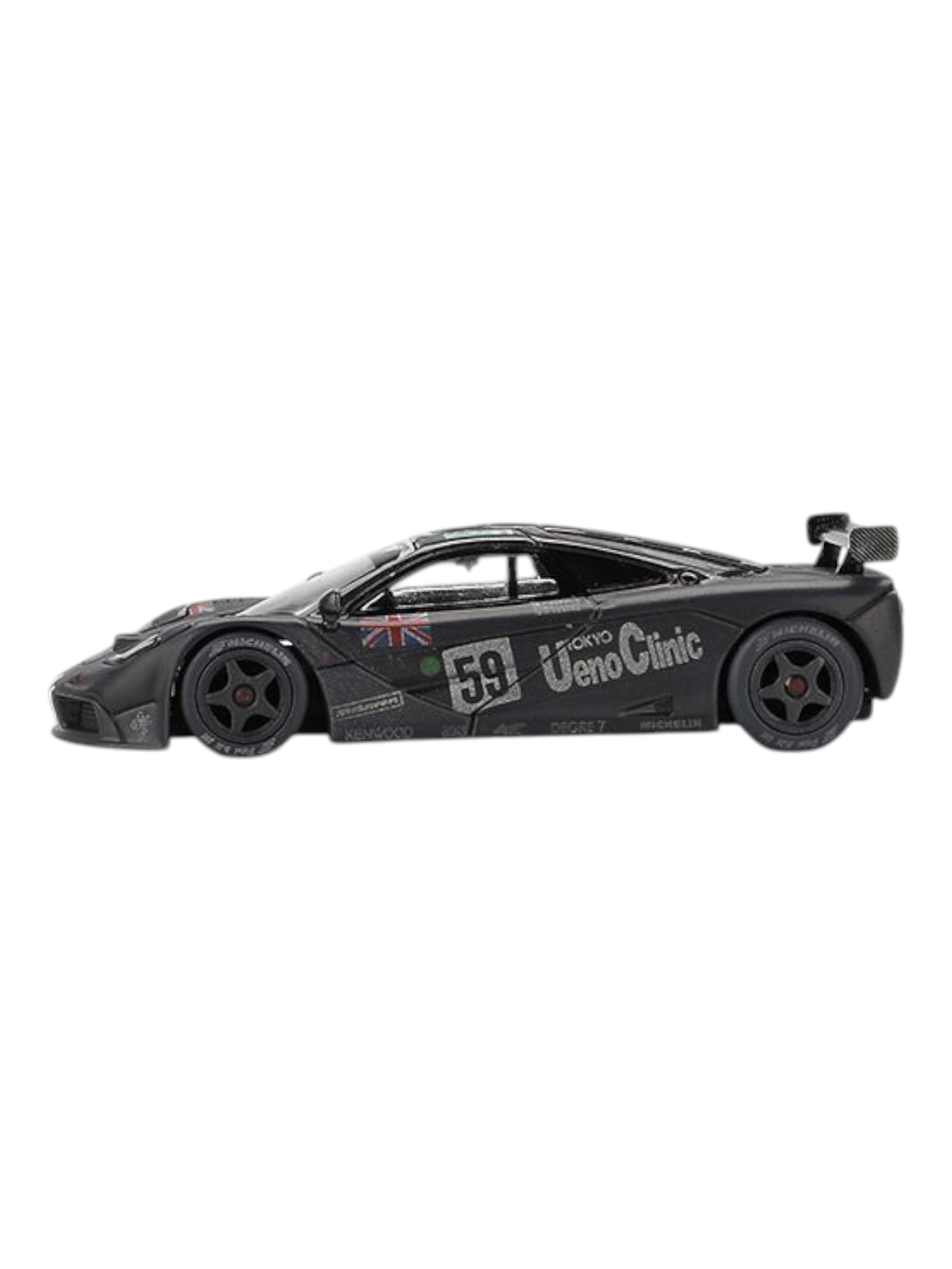 Mini GT Mclaren F1 GTR #59 (1995 Le Mans 24 Hrs Winner Post-Race Weatherd) Code-870 1:64 Scale