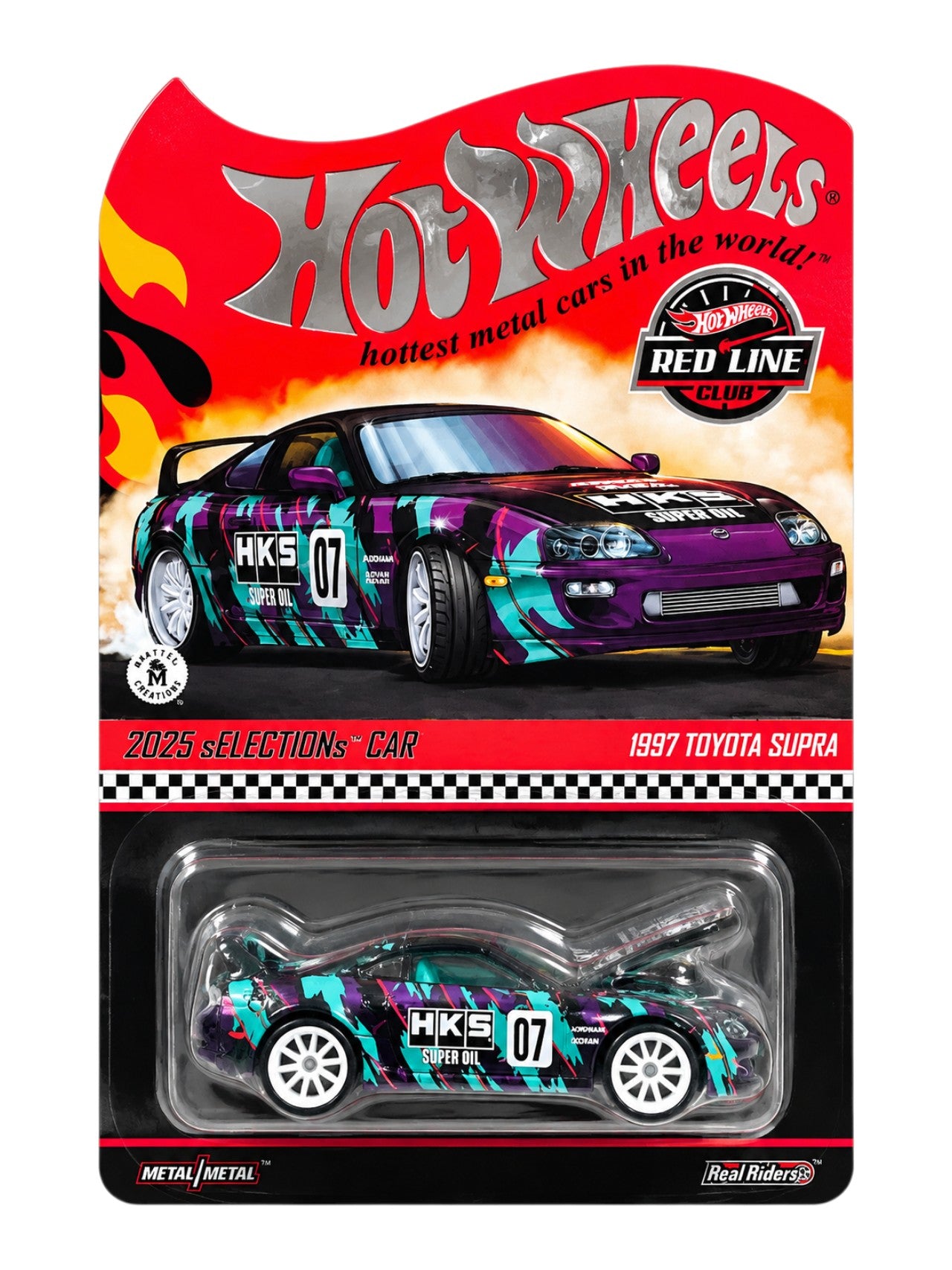 寧*)様 ホットウィール RLC限定 1997 Toyota Supra HKS Hotwheels 2025 sELECTIONs™ Car 