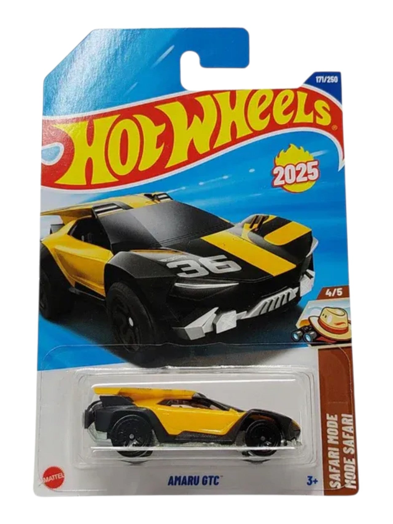 HotWheels Amaru GTC Imported Mainline 1:64 Scale | Code: JBB52-N7C6