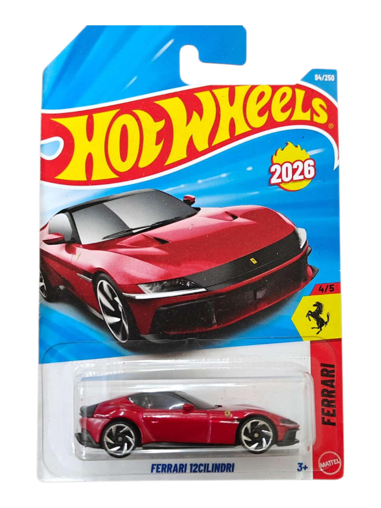 HotWheels 2026 Ferrari 12Cilindri Imported Mainline 1:64