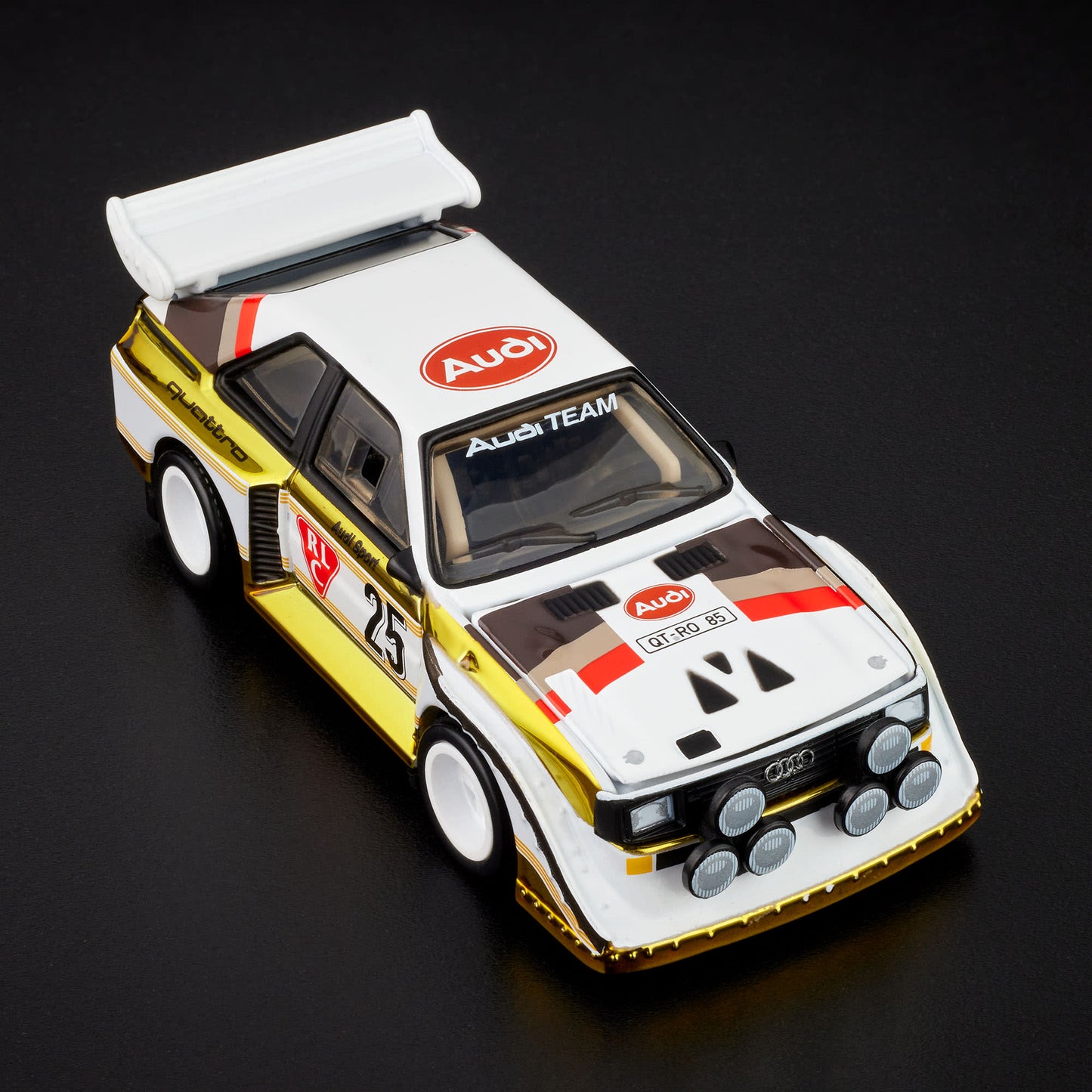 HotWheels RLC 1985 audi sport Quattro s1 imported 1:64 Scale
