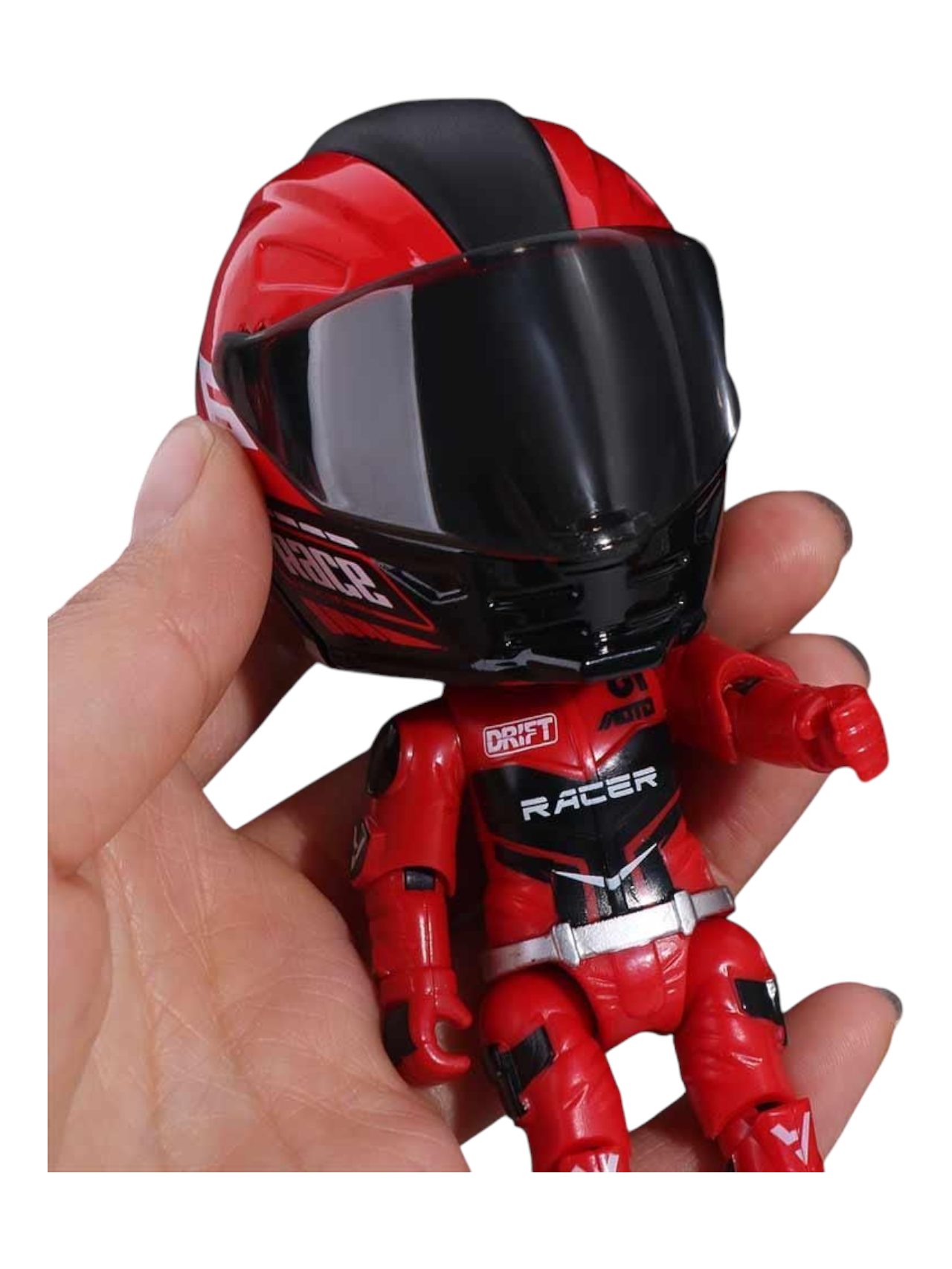 Motorcycle Driver Alloy Diecast