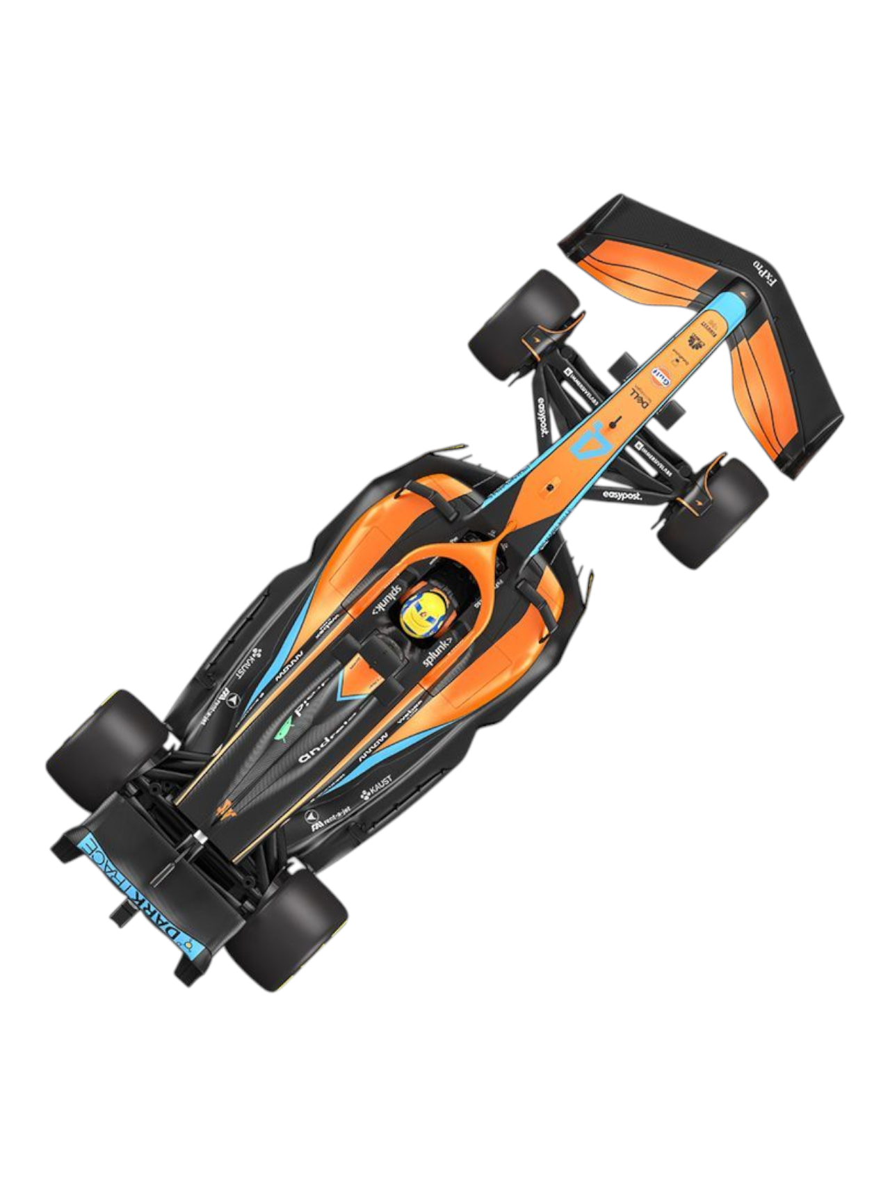 Rastar Mclaren F1 MCL 36 2022 Emilia Romagna Grand Prix Remote Control (Official Licensed Product)
