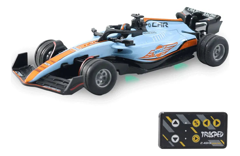 Trasped Mini Riccar Remote Control App Control, Lightning Battery 1:64 Scale RC Speed Regulating Alloy Model Car