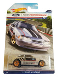 HotWheels Ford performance 92 ford mustang imported mainline card art 1:64