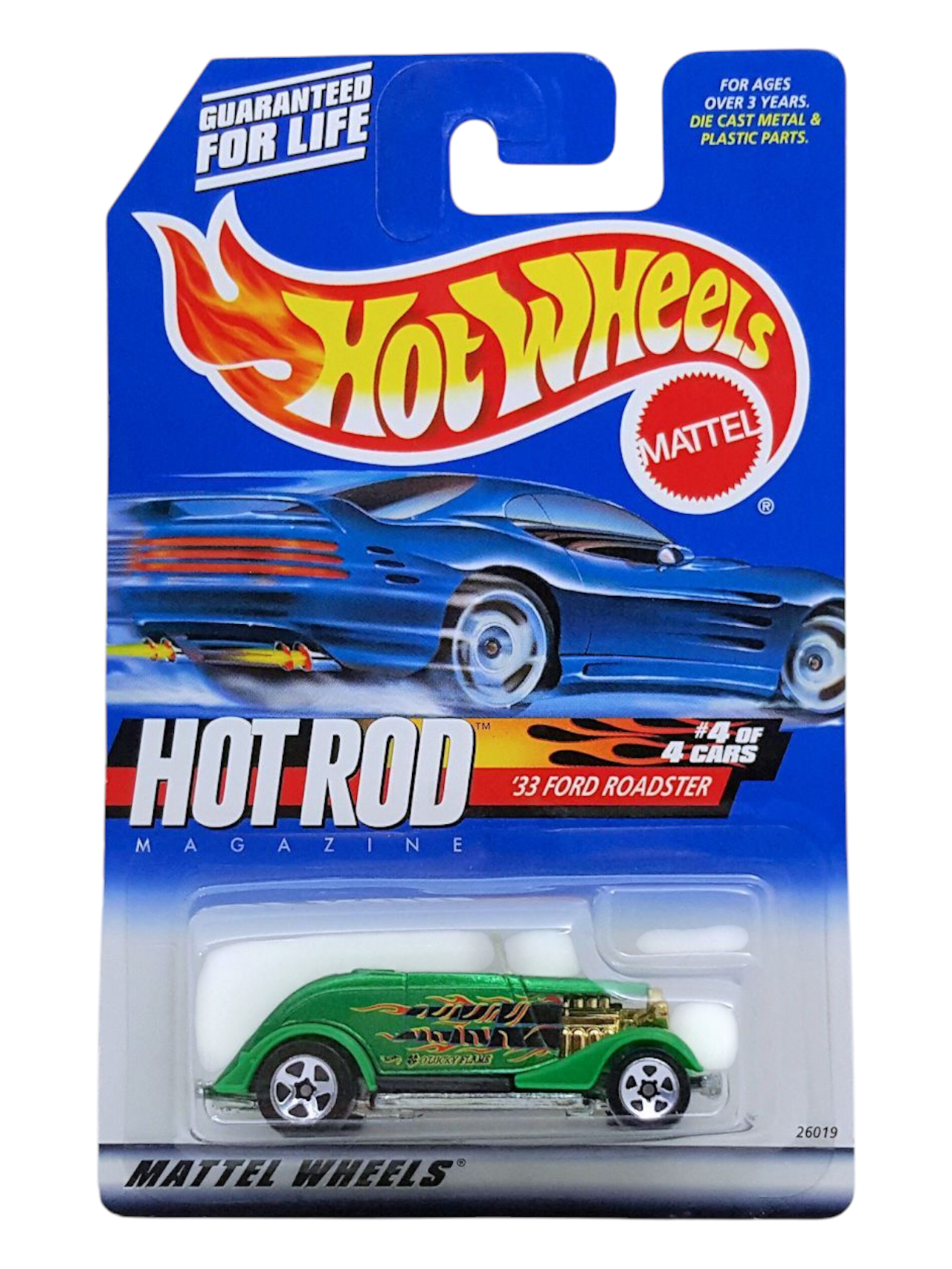 HotWheels Hot Rod Magazine 33 Ford Roadster Imported Mainline 1:64 Scale