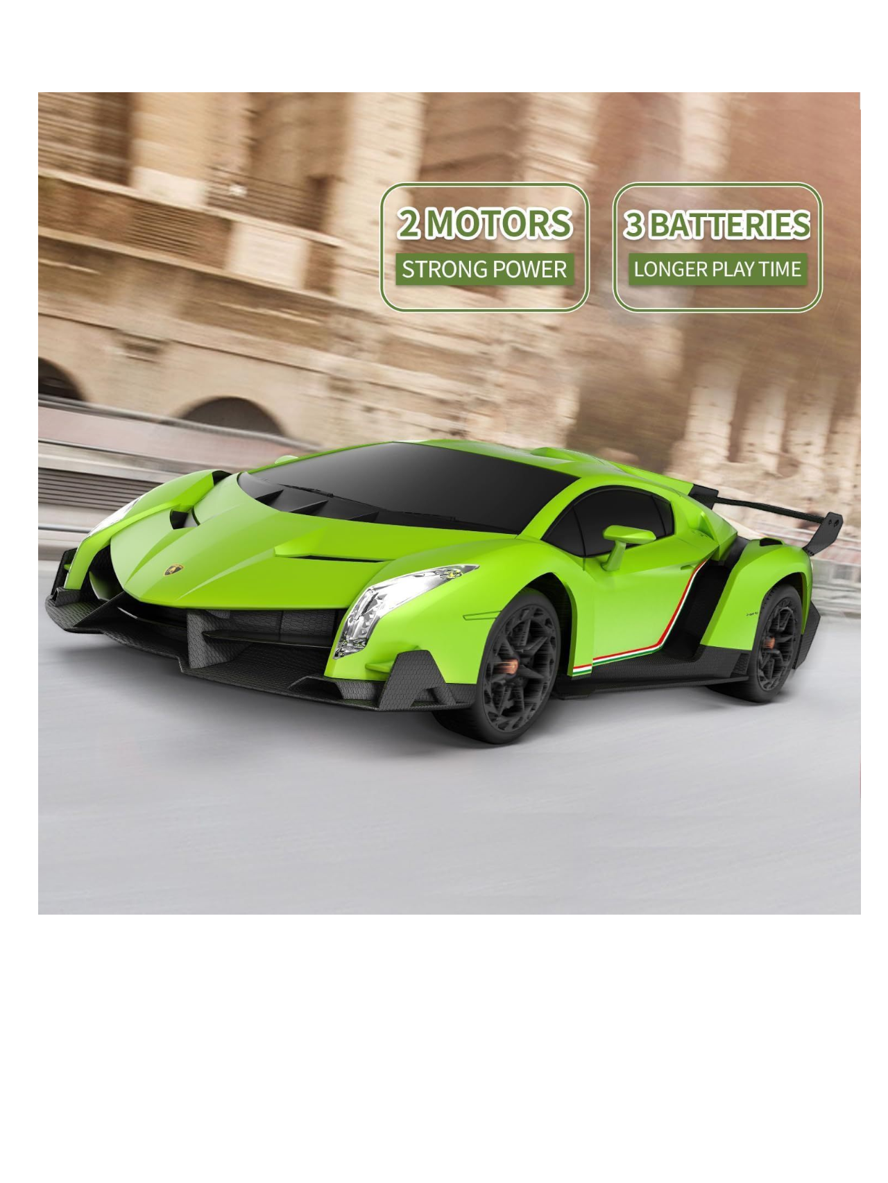 Lamborghini Veneno Full Function Remote Control Car 1:24 Scale (Official Licensed Product)