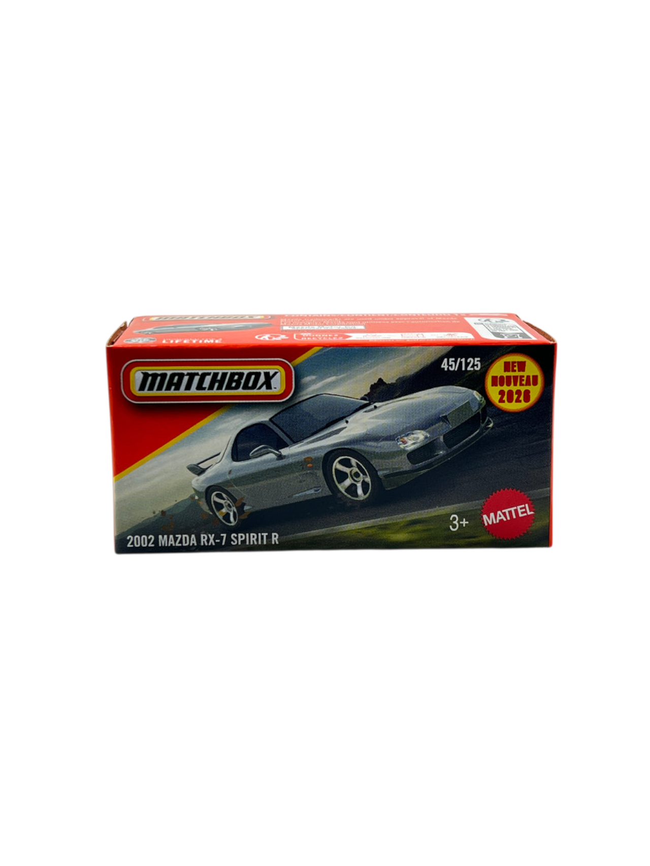 Matchbox 2002 Mazda RX-7 Spirit R Mainline 1:64 Scale No 45