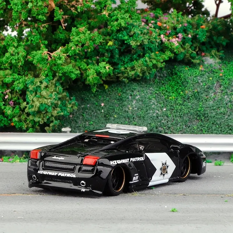 BBURAGO LAMBORGHINI Gallardo Highway patrol Die-Cast Model Collector Edition 1:64 Scale