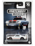 Matchbox Muscle Series 1965 Ford Mustang GT 70 Years 1:64 Scale