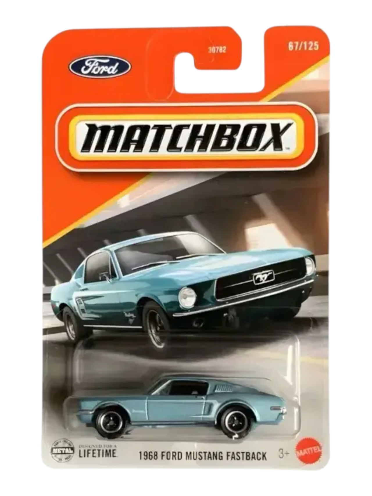 Matchbox 1968 ford mustang fastback Imported 1:64 Scale