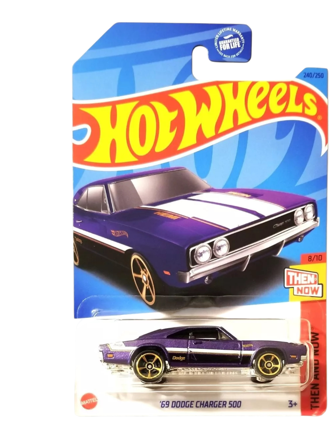 Hotwheels '69 Dodge charger 500 imported mainline 1:64 Scale