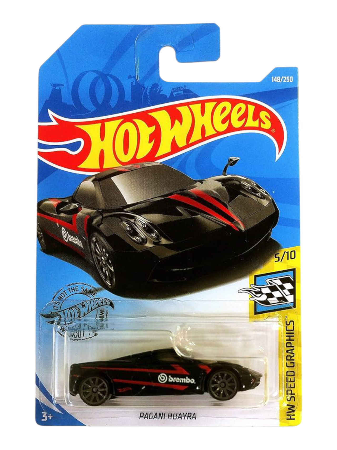 HotWheels Speed Graphics Pagani Huayra Imported Mainline 1:64 Scale