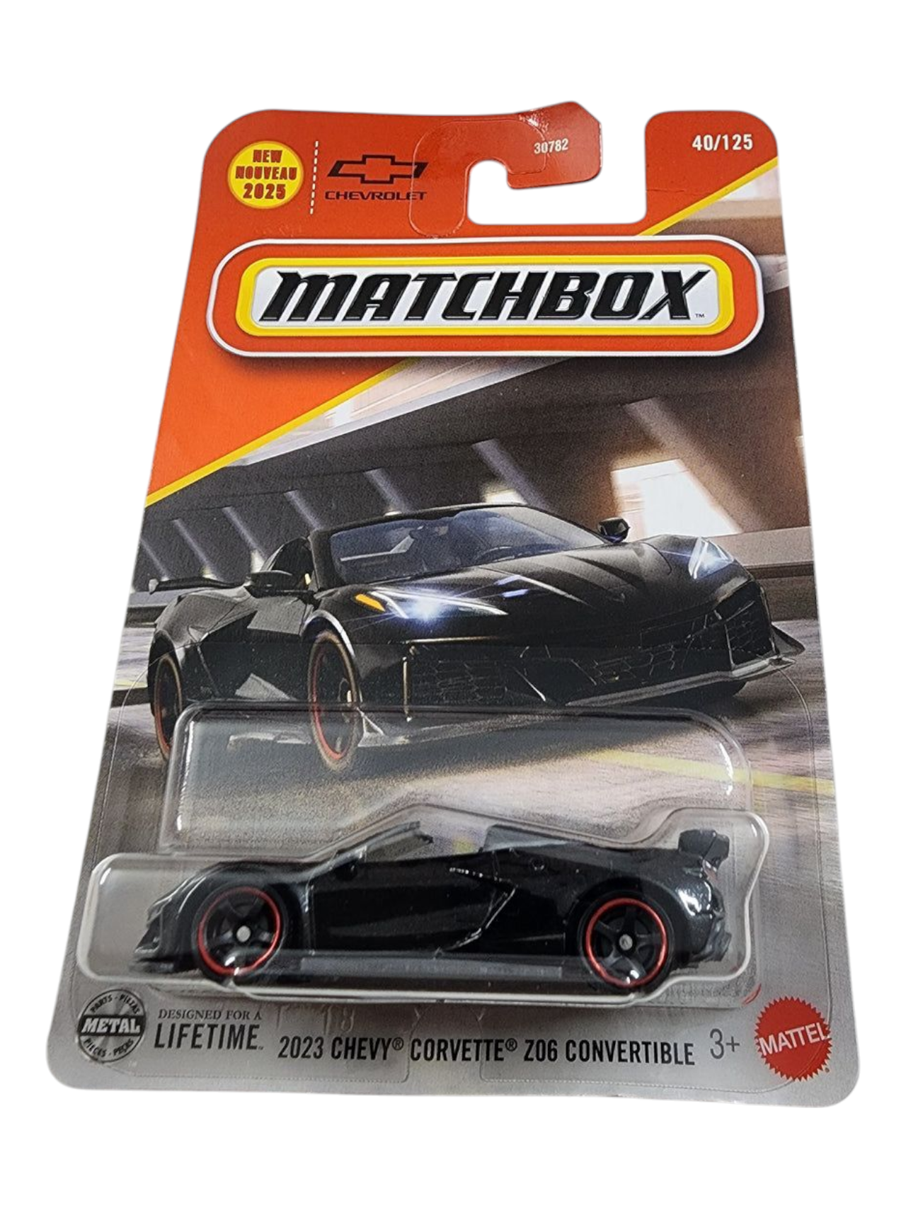 Matchbox 2023 Chevy Corvette Z06 Convertible Mainline 1:64 Scale
