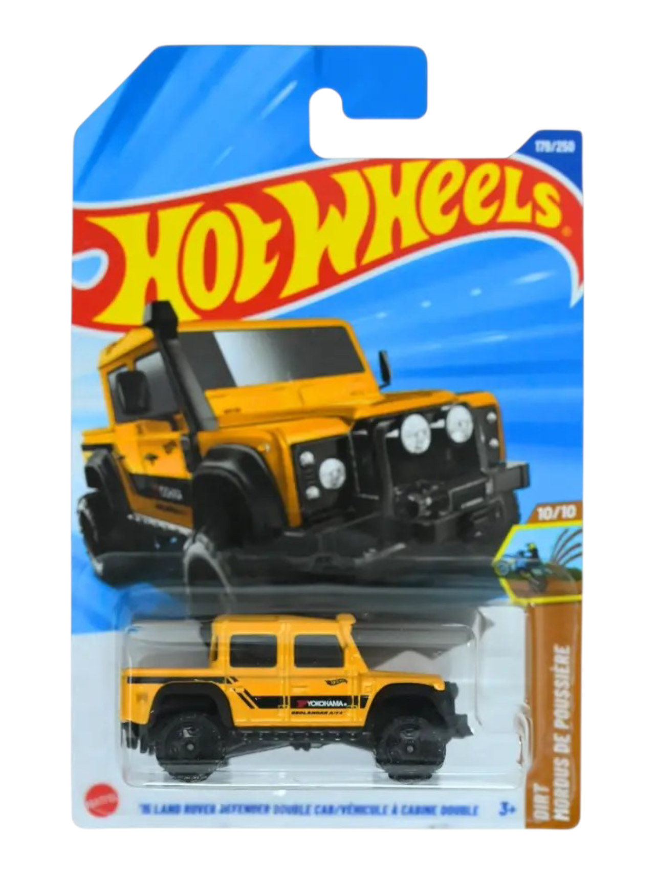 HotWheels 15 Land Defender Double Cab Imported Mainline 1:64 Scale