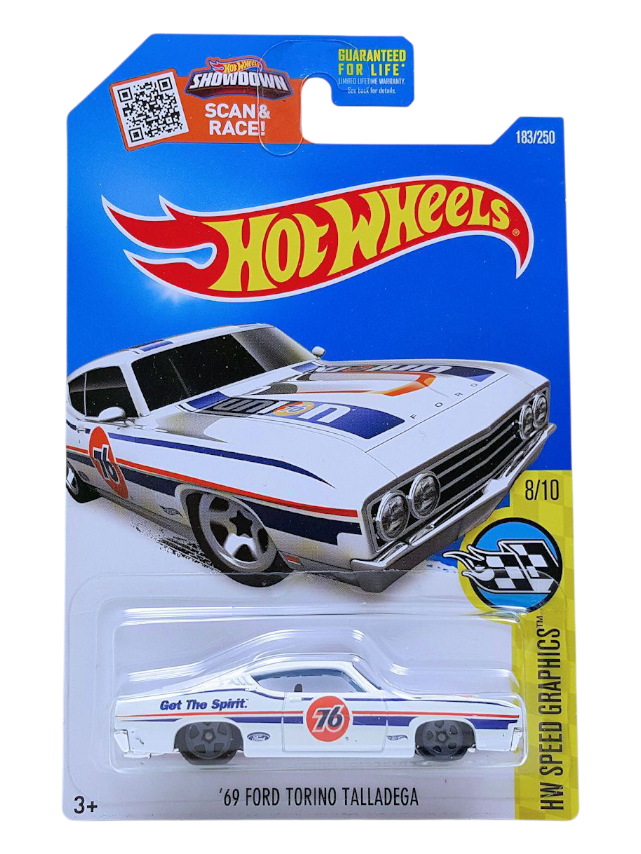 HotWheels 69 Ford Torino Talladega Imported Mainline 1:64 Scale