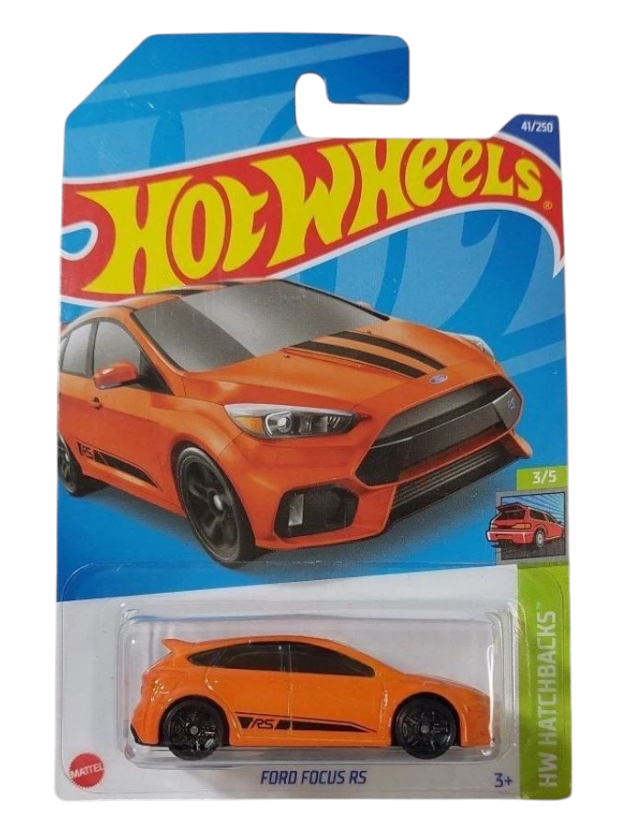 HotWheels Ford Focus RS Imported Mainline 1:64 Scale