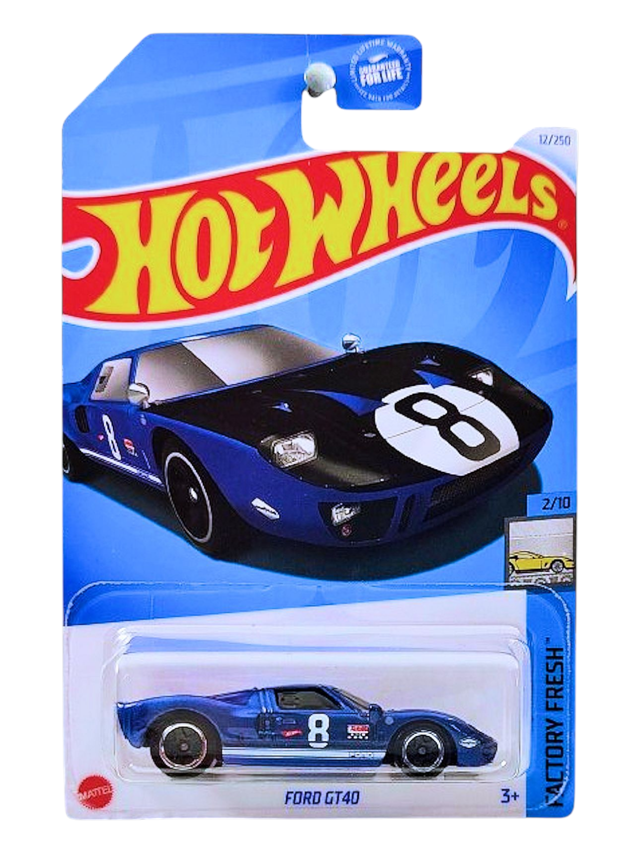 HotWheels Ford GT40 Imported Mainline 1:64 Scale