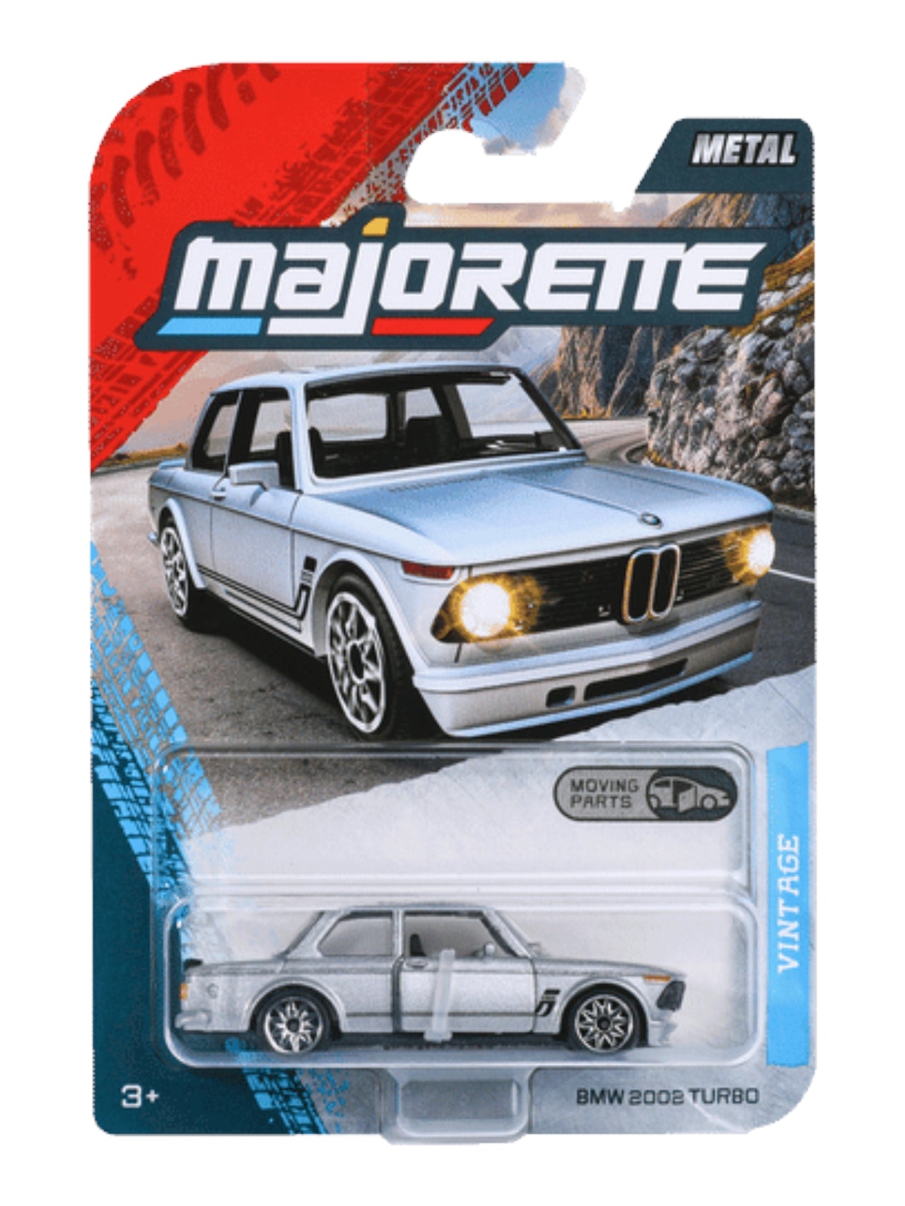 Majorette BMW 2002 Turbo Moving Parts Imported Premium 1:64 Scale