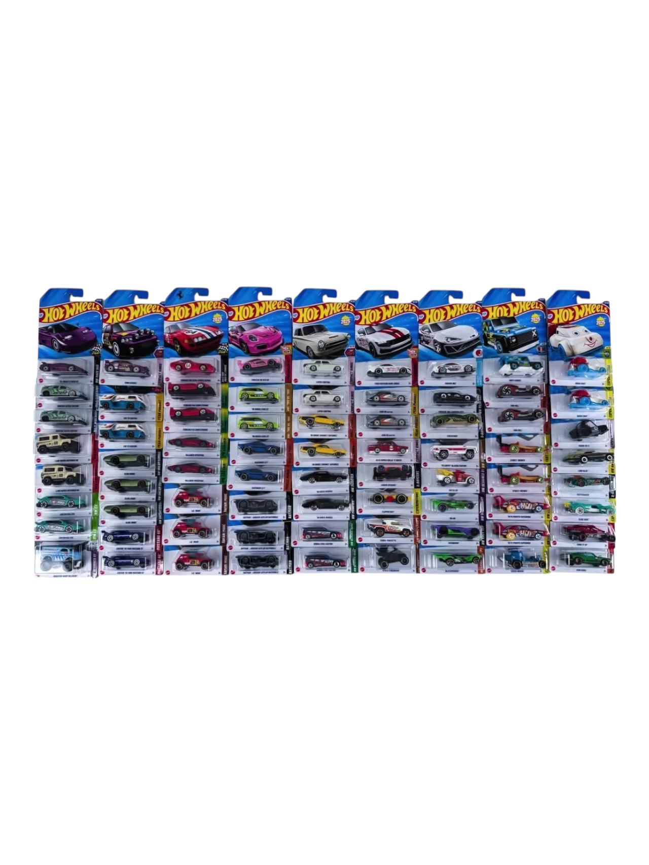 HotWheels 2025 Indian L Case (Contains 72 Cars)