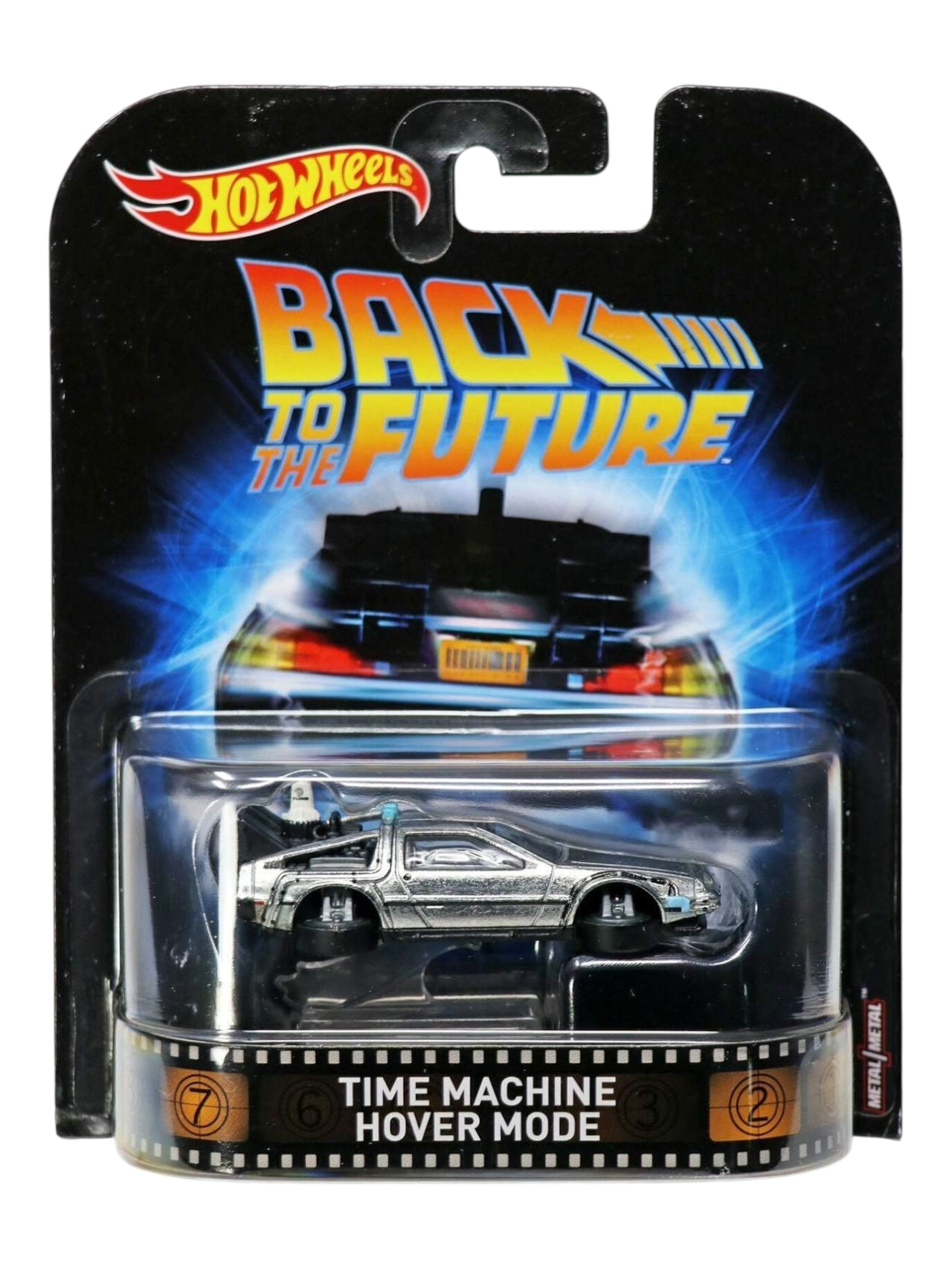 HotWheels Back To The Future Time Machine Hover Mode 1:64 Scale