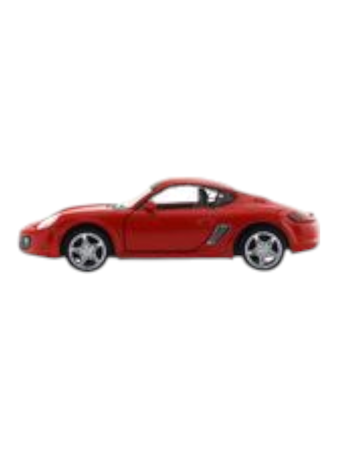 CCA Porsche Cayman S Red 1:32 licensed pullback diecast Scale Model car