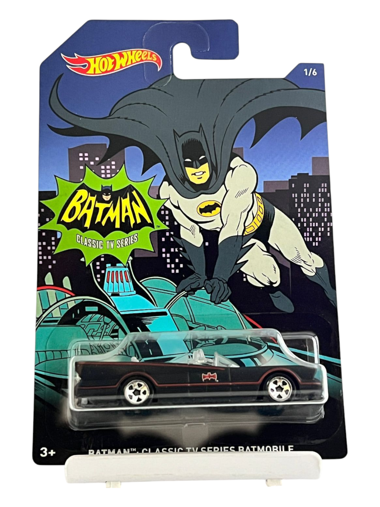HotWheels The Batman Classic TV Series Batmobile Imported Mainline Card Art 1:64 Scale