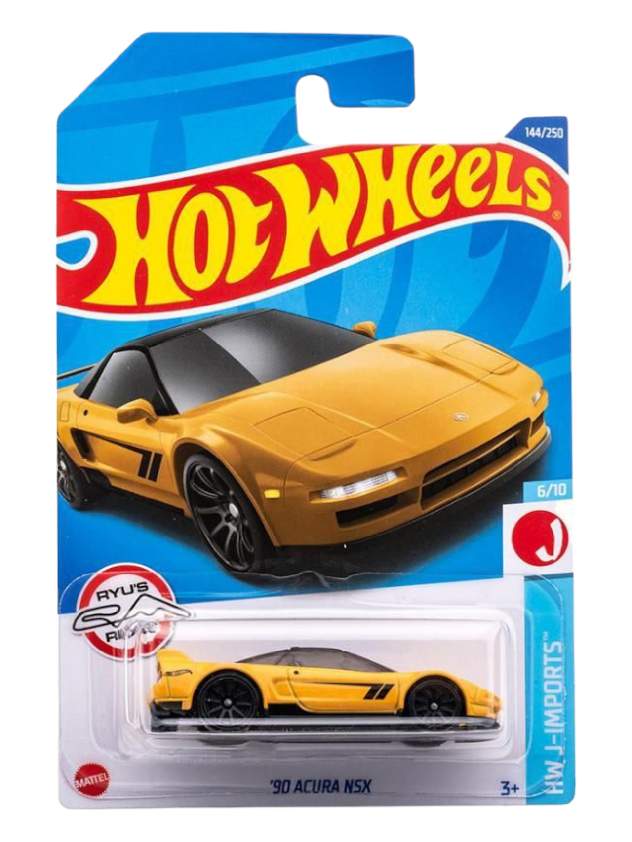 HotWheels 90 Acura NSX Imported Mainline 1:64 Scale