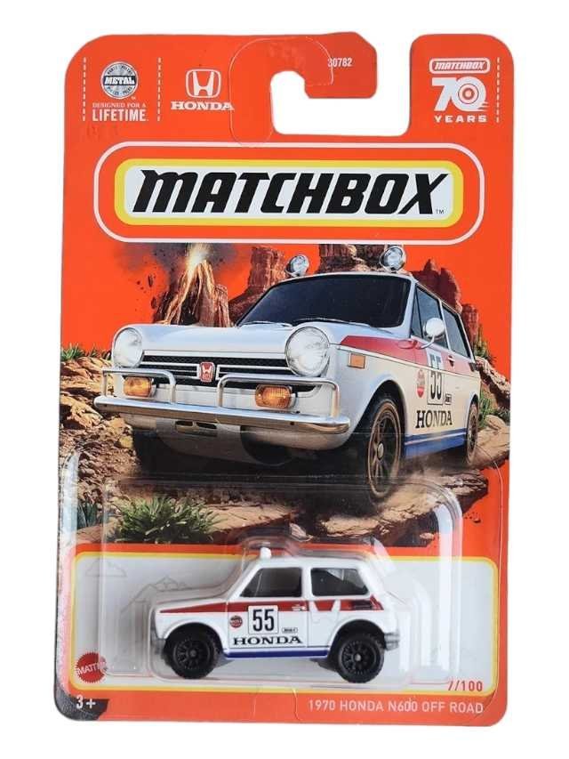 Matchbox Pre-Owned 70 Years Anniversary 1970 Honda N600 Off Road Mainline 1:64 Scale