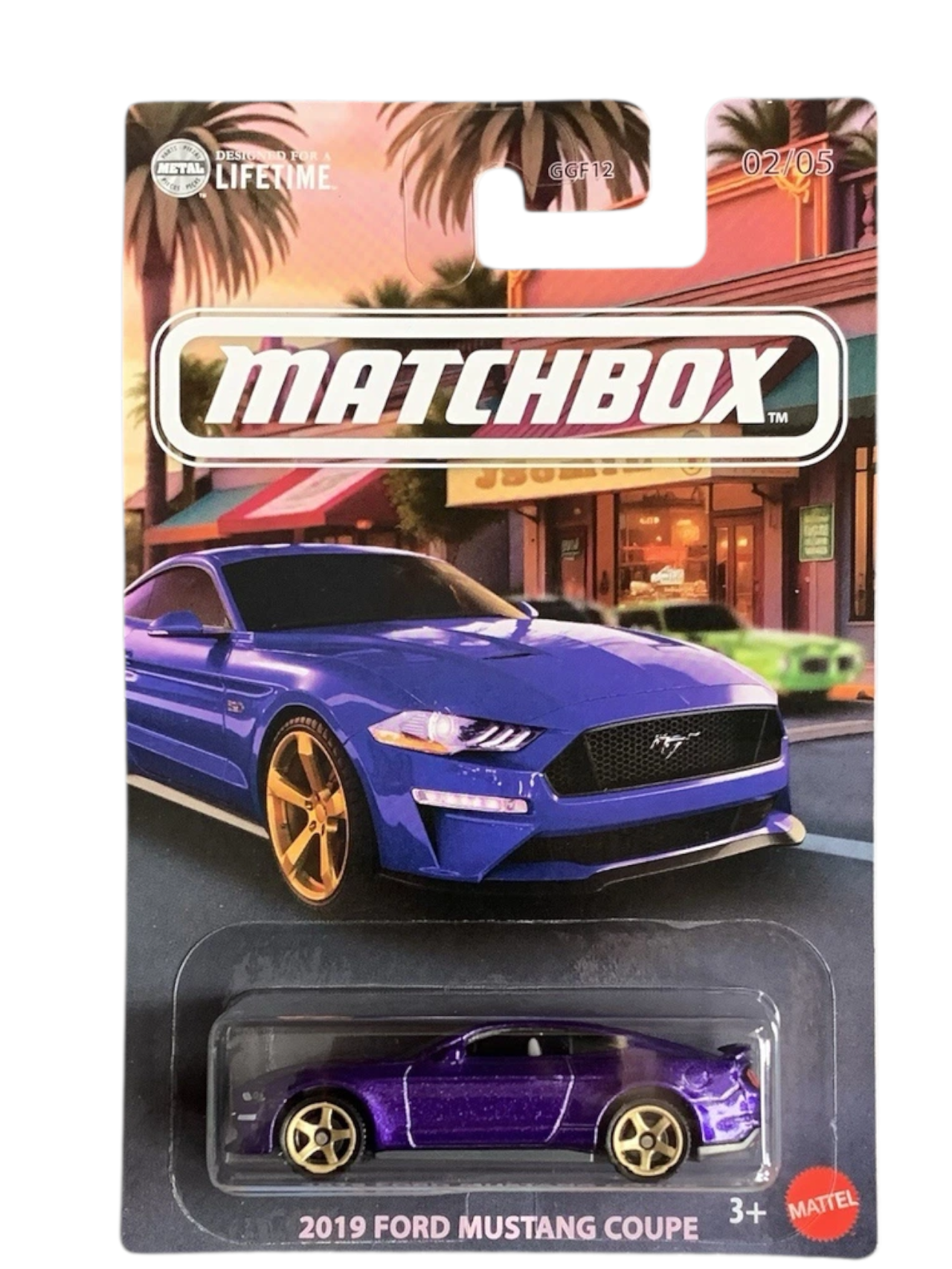 Matchbox 2019 Ford Mustang COUPE Imported 1:64 Scale JCG63-LA1021A