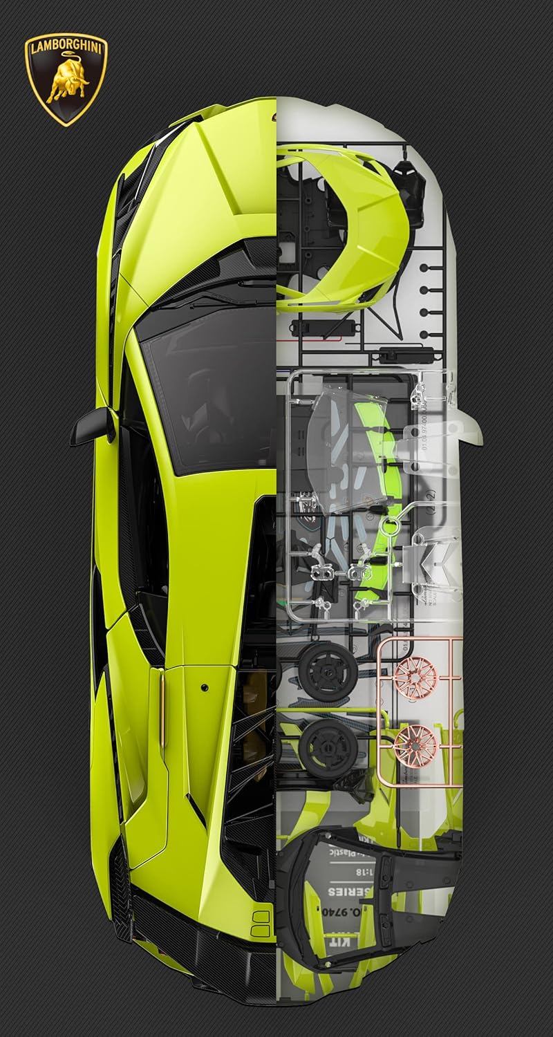 Rastar Assembly Model Kit SIAN FKP 37 Lamborghini Remote Control 1:18