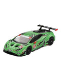 Mini GT Lamborghini Huracan gt3 evo2#63 imsa 2023 Daytona 24 hrs iron lynx 1:64 Scale