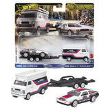 HotWheels dmc delorean hw rally Hauler Imported team transport 1:64 Scale