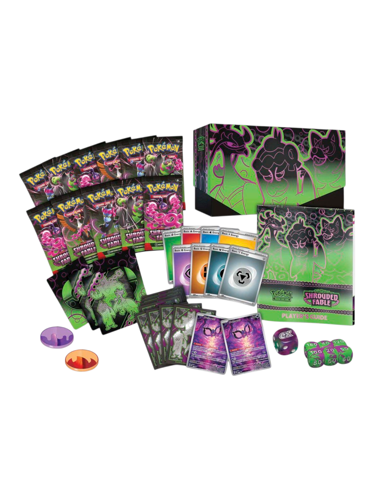 Pokemon Scarlet and Violet Shrouded Fable Elite Trainer Box ETB (English)