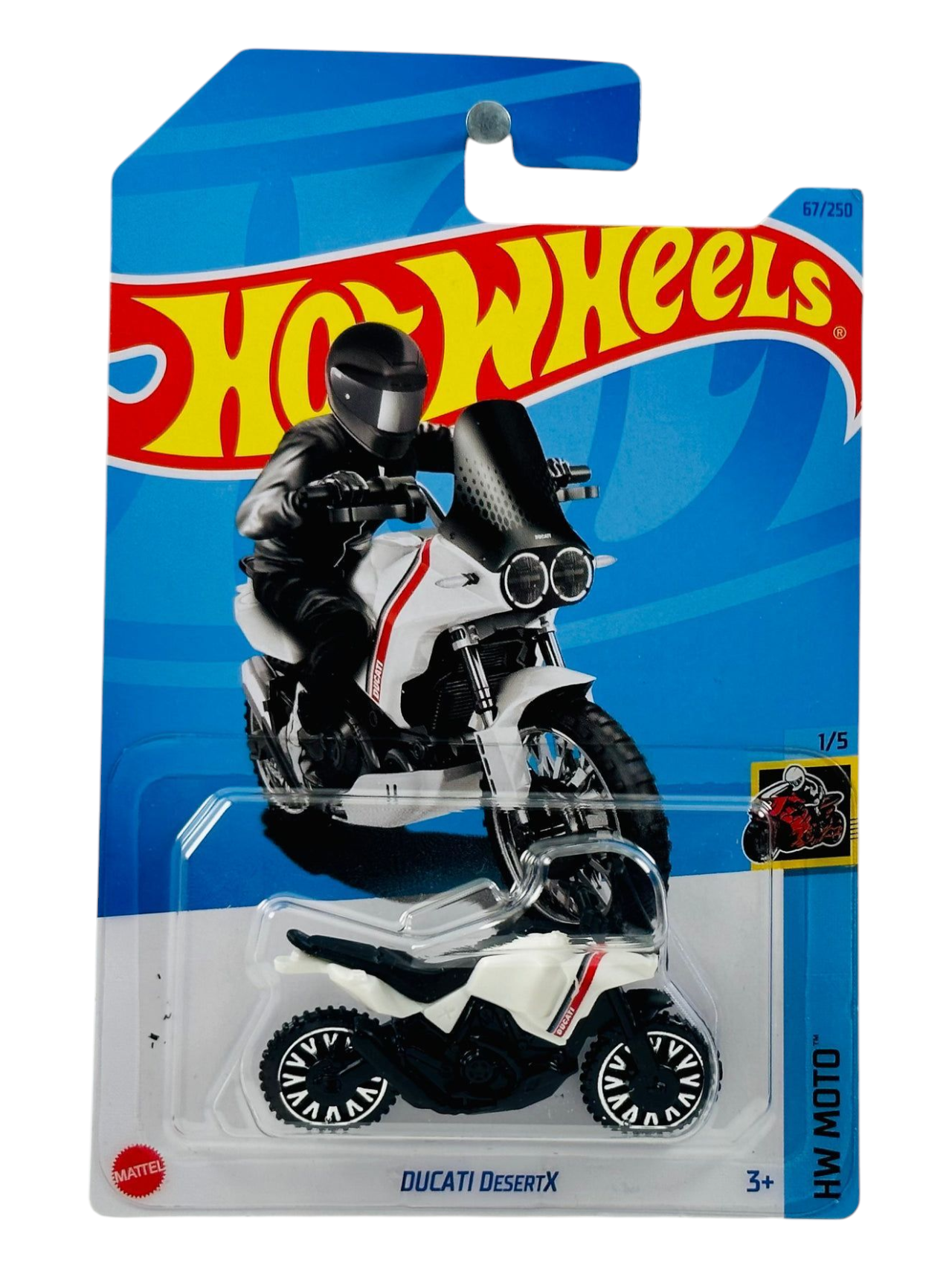HotWheels Ducati DesertX Imported Mainline 1:64 Scale