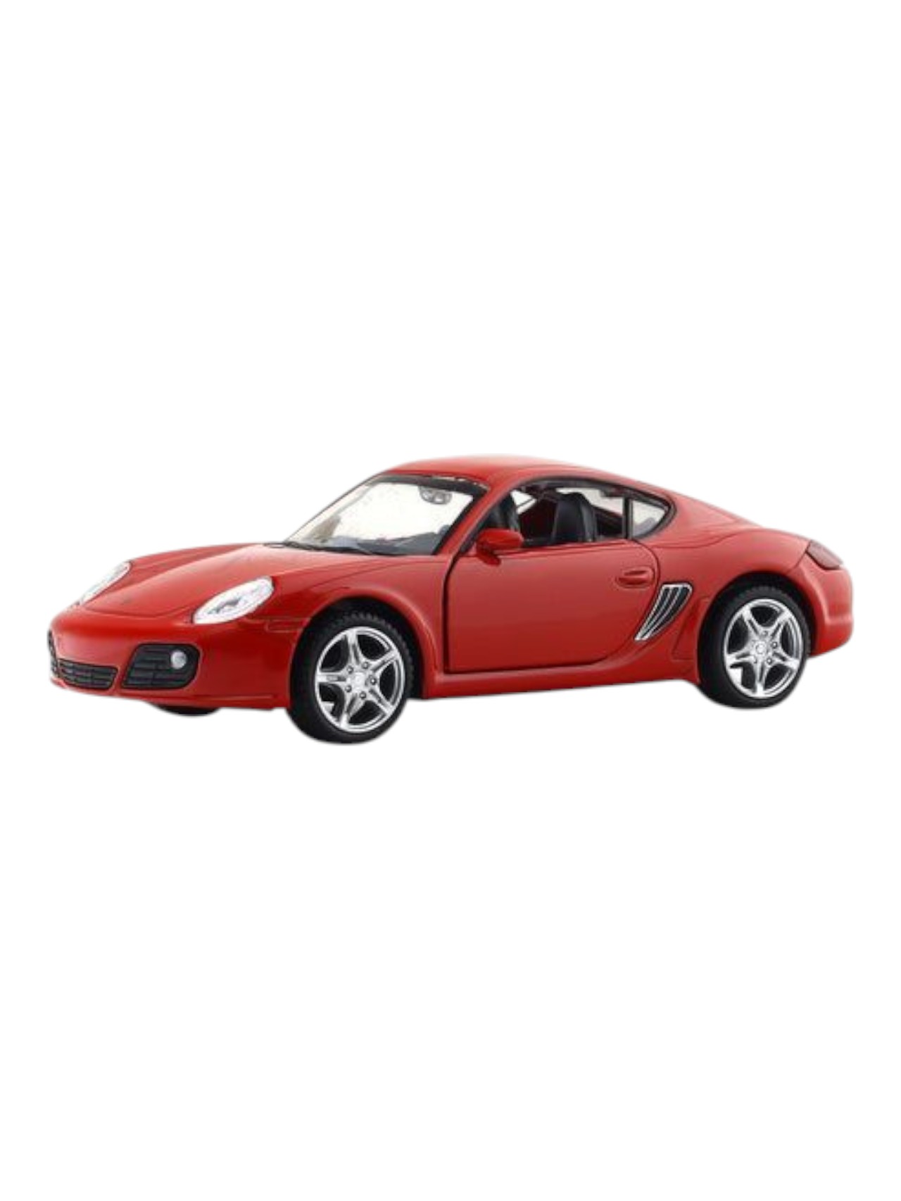 CCA Porsche Cayman S Red 1:32 licensed pullback diecast Scale Model car