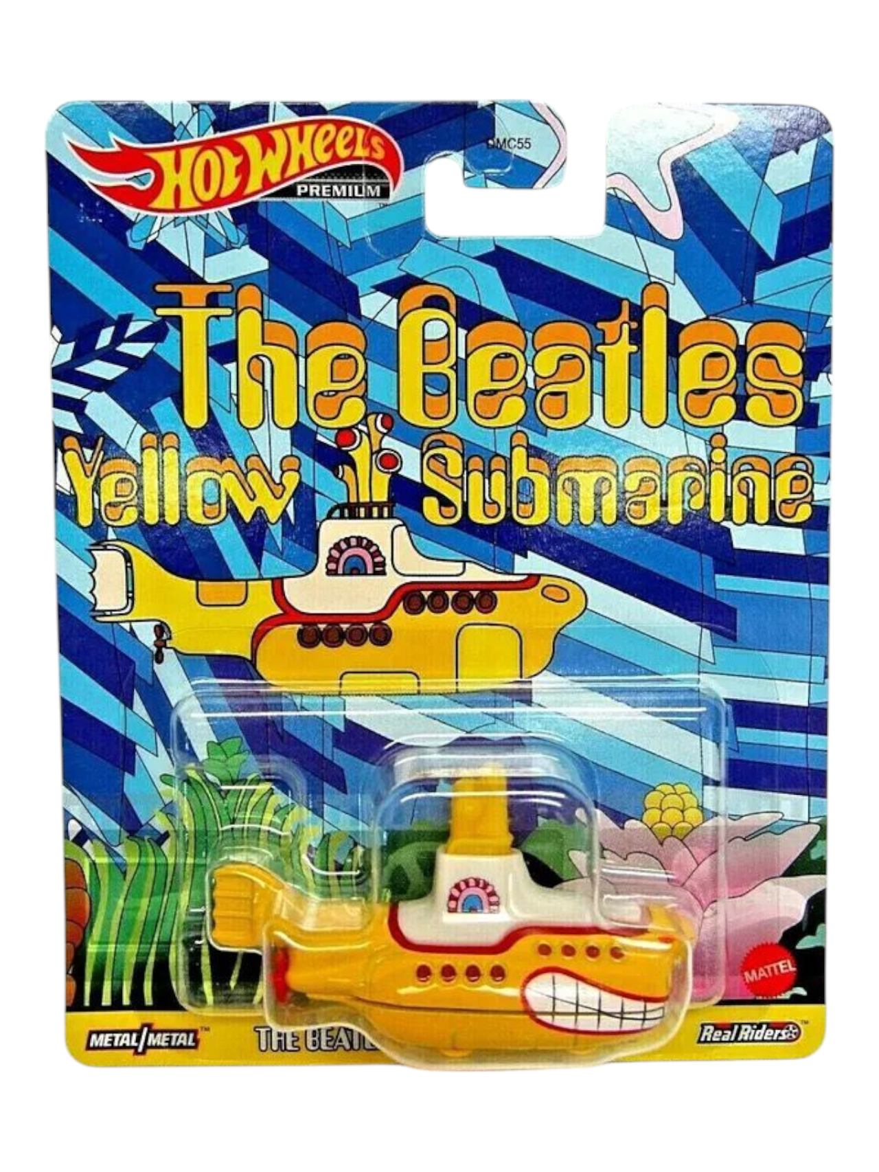 HotWheels The Beatles Yellow Submarine Imported Premium 1:64 Scale